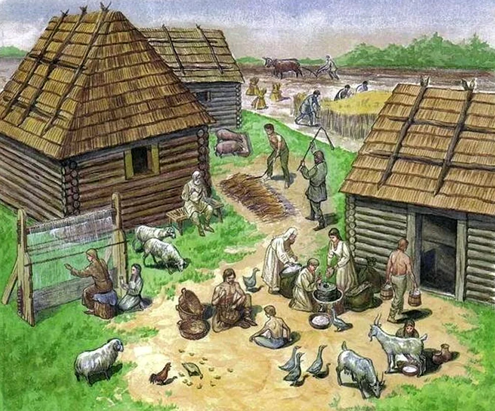 Viehzucht der Ostslawen