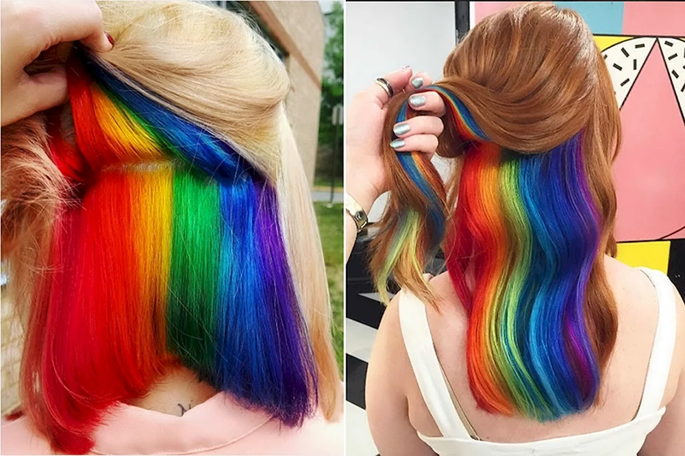 Regenbogenhaar