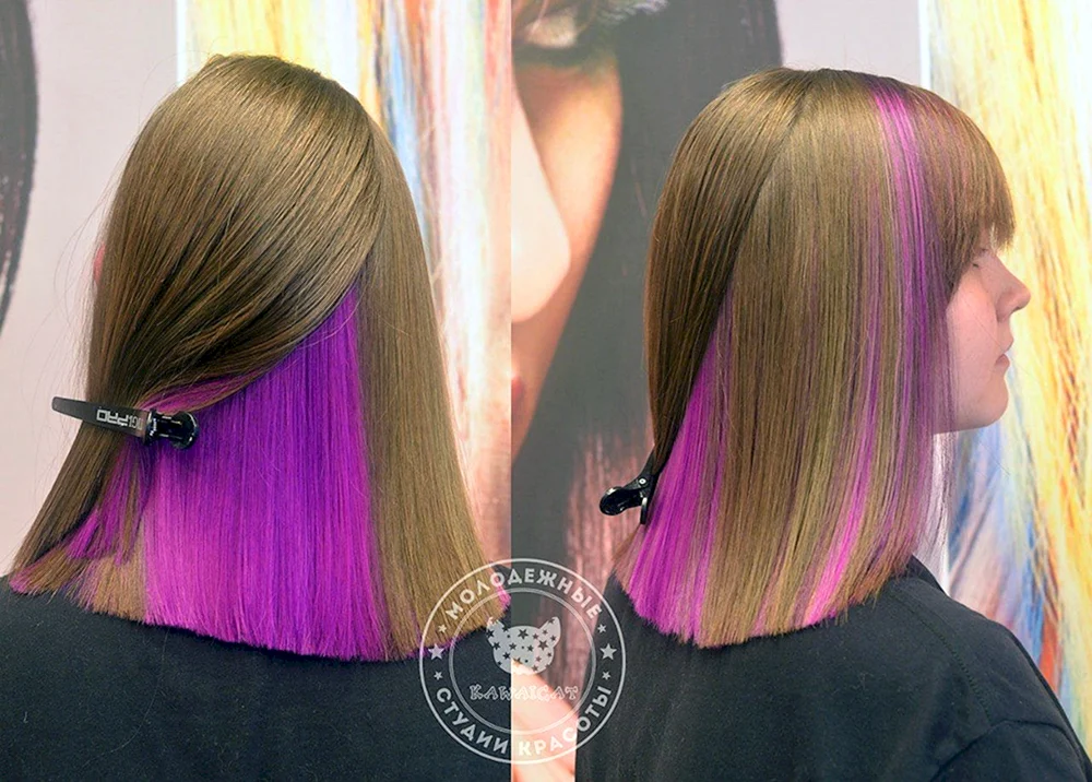 Burgundy colouring