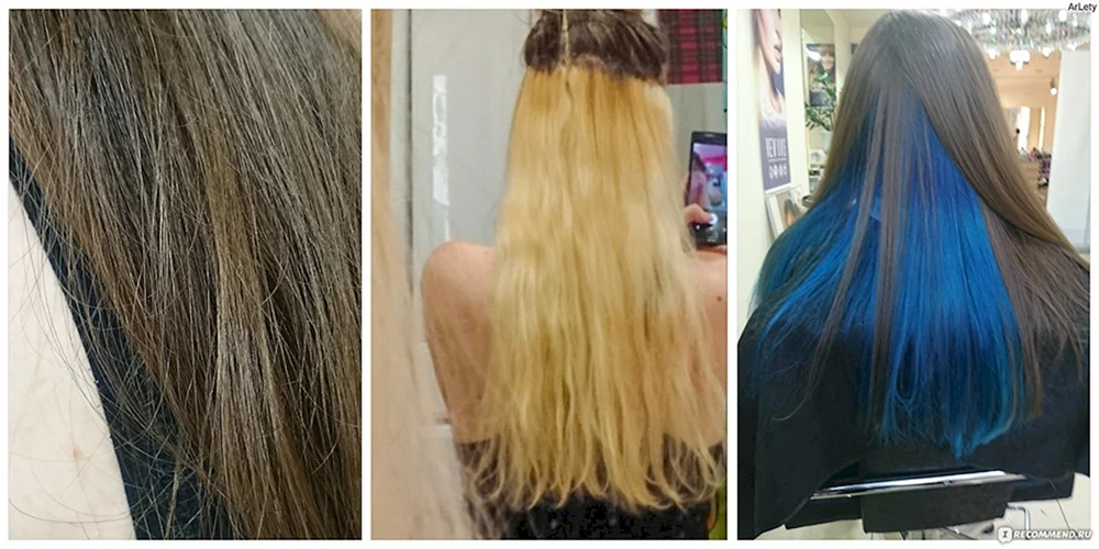 Balayage fuchsia