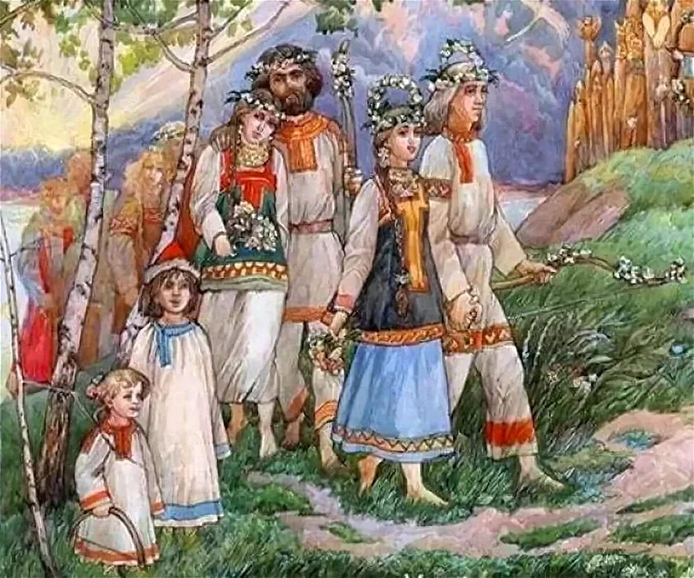 Slawen Drevlyans Krivichi Polyane