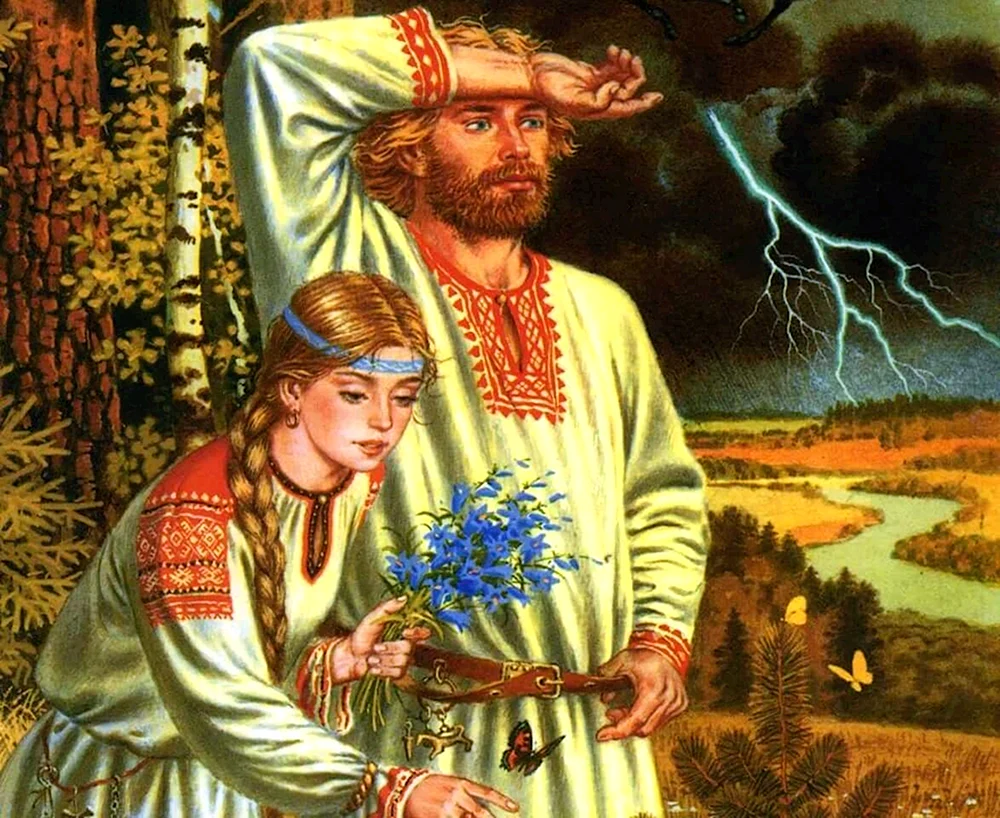 Slawen des alten Russland