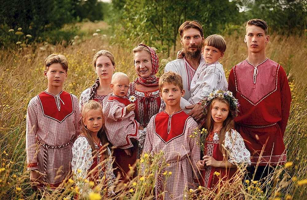 Slawische Familie.