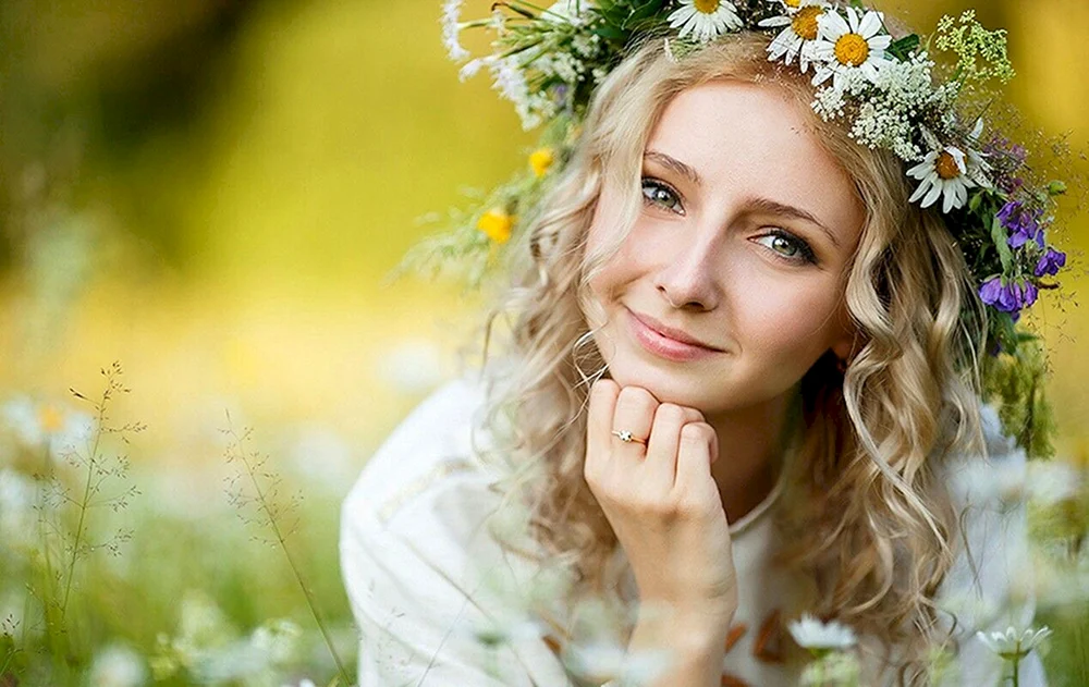 Slawische Mädchen