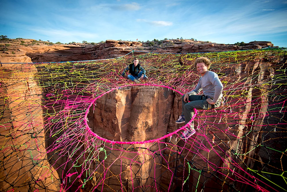 Slacklining Grand Canyon