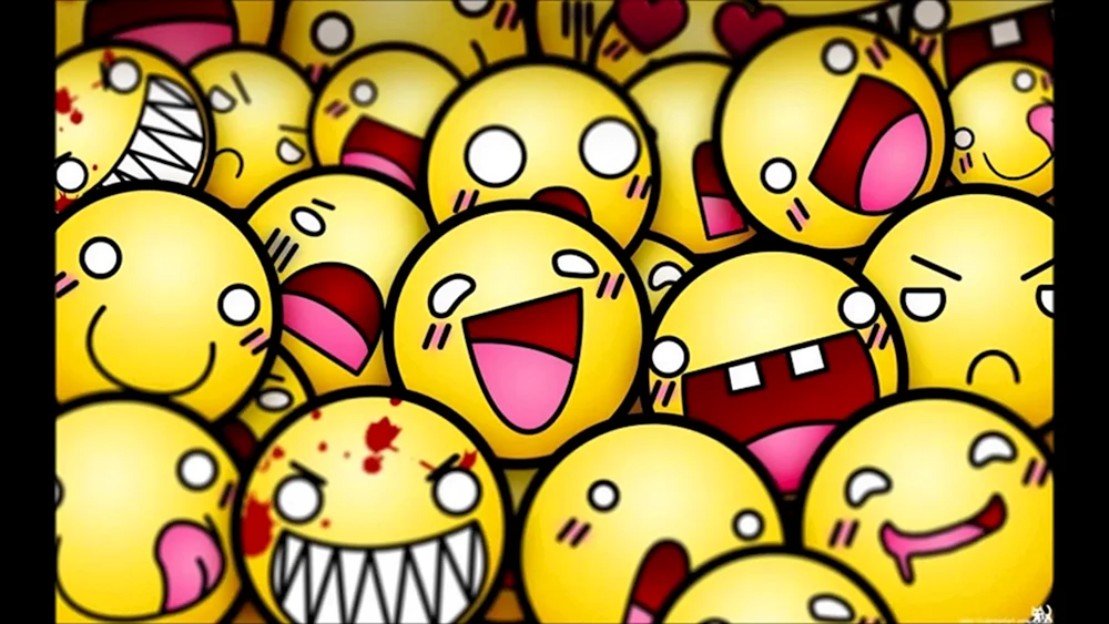 Böser Smiley
