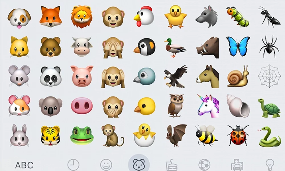 Tier-Emoticons