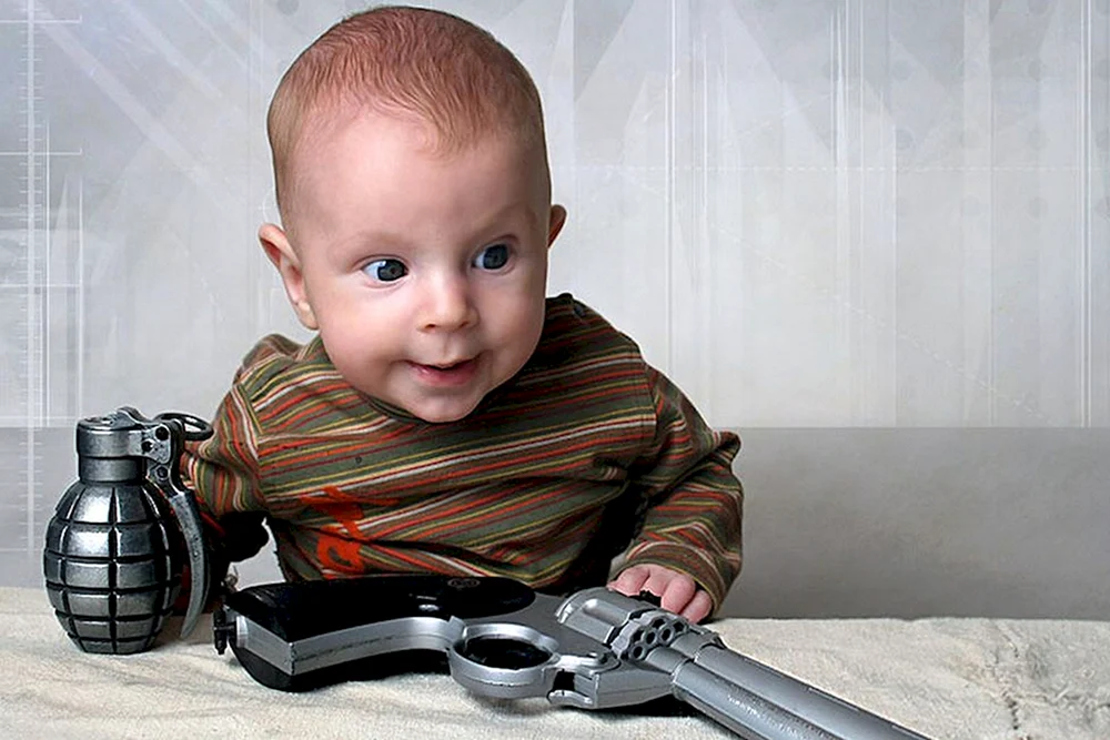 Lustige Babys