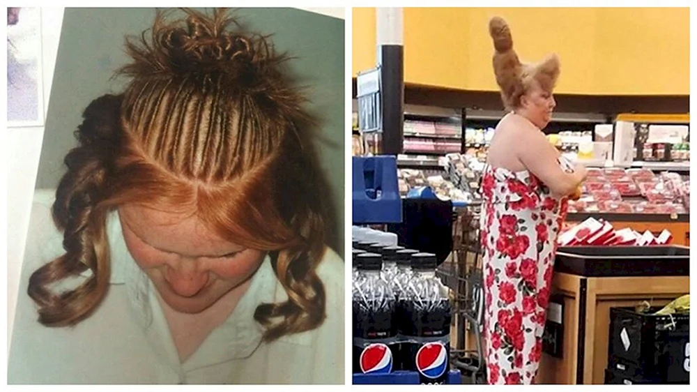 Witzige Frisuren