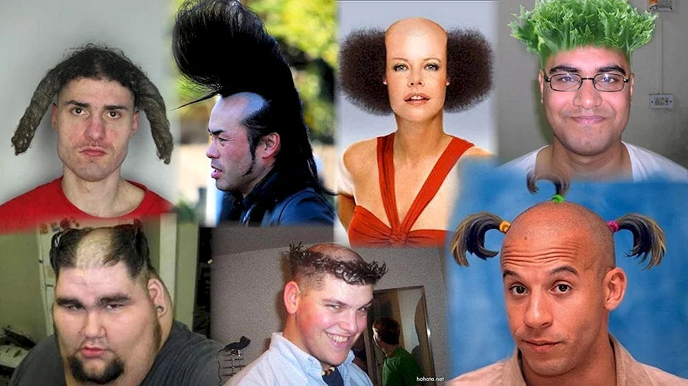 Lustige Frisuren