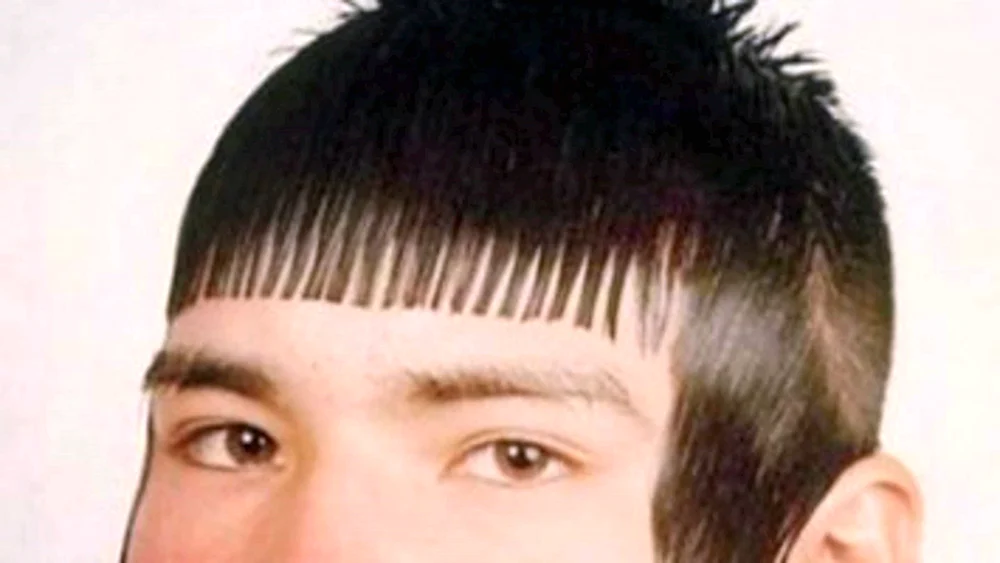 Schreckliche Haarschnitte für Männer