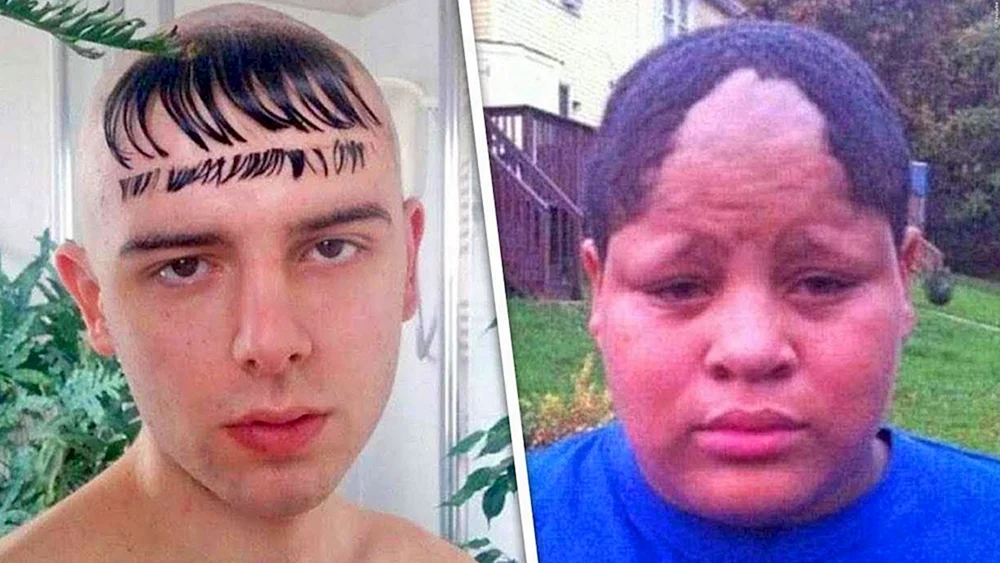 Lustige Frisuren für Männer