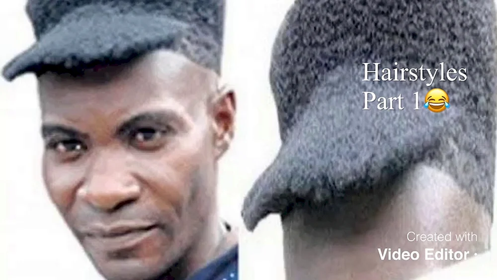 Lustige Haarschnitte für Männer