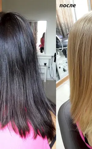 Dunkelblond Balayage