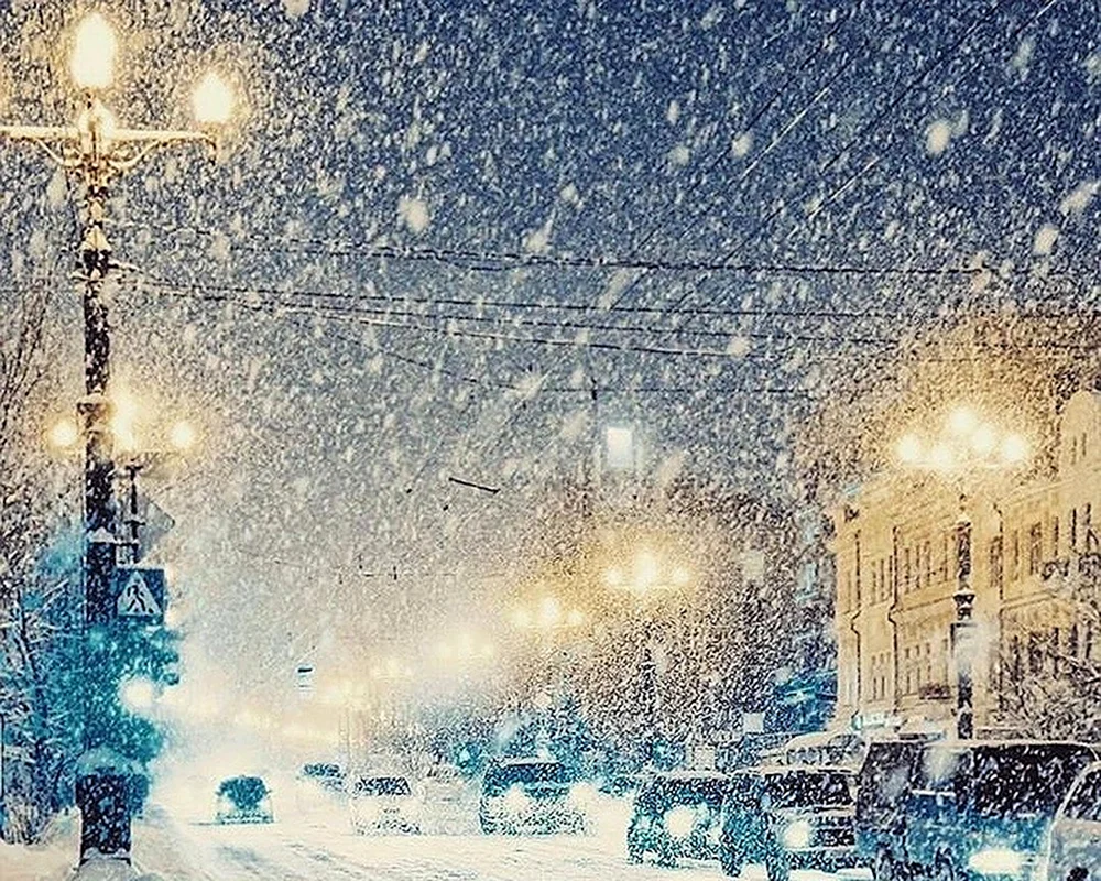 Schneefall