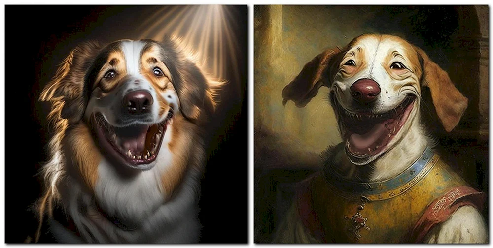 Smiling Hund