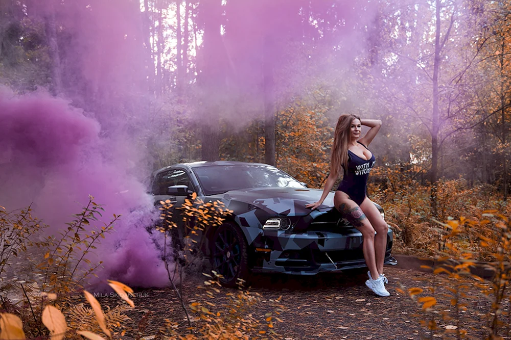 Ford Mustang Sofya Temnikova