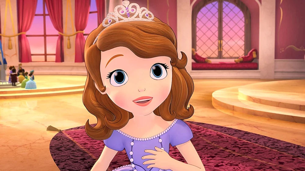 Sophia die schöne Disney-Prinzessinnen