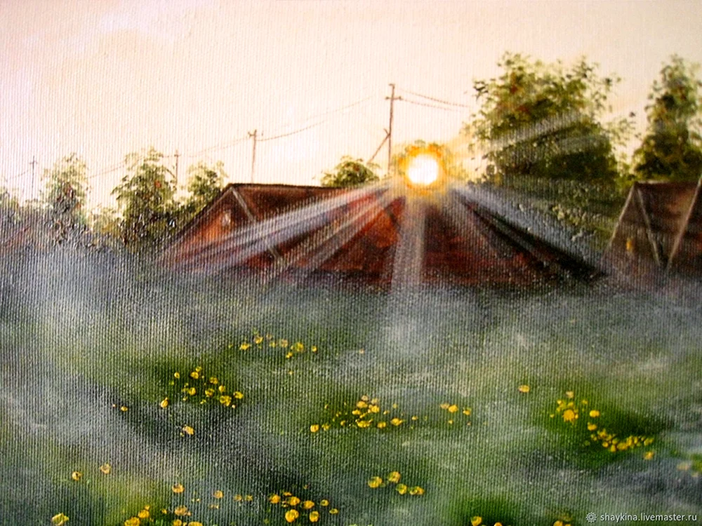Sonnig Malerei