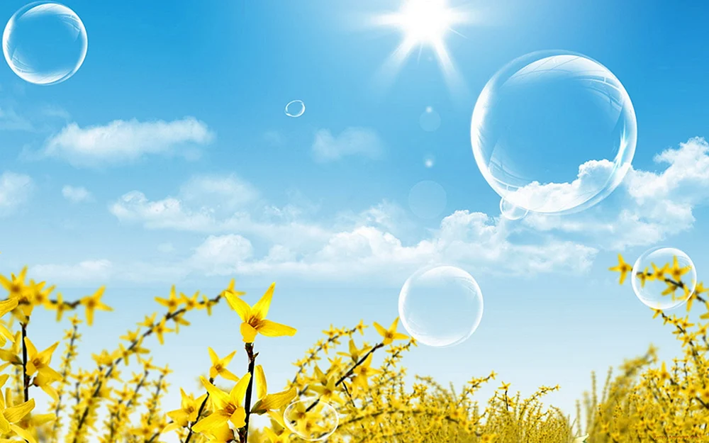 Sonniger Himmel