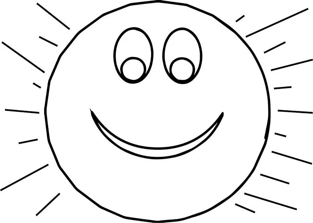 Sonniges Ausmalen