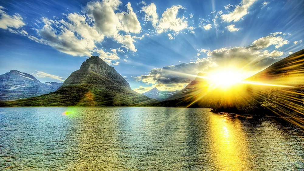 Sonniger Himmel