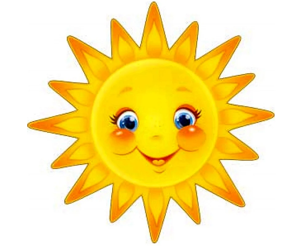 Sonnige Zeichnung