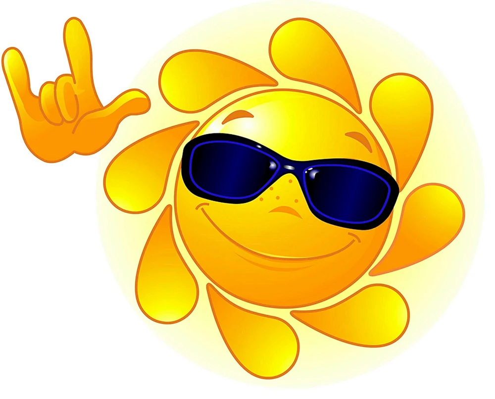Sonne Kinder mit Sonnenbrille