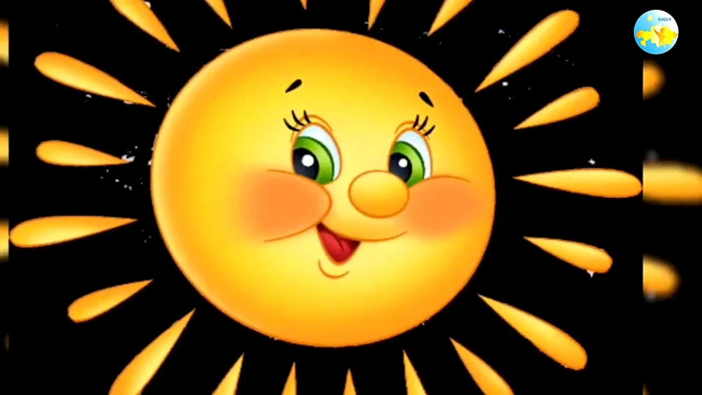 Sonnige Zeichnung