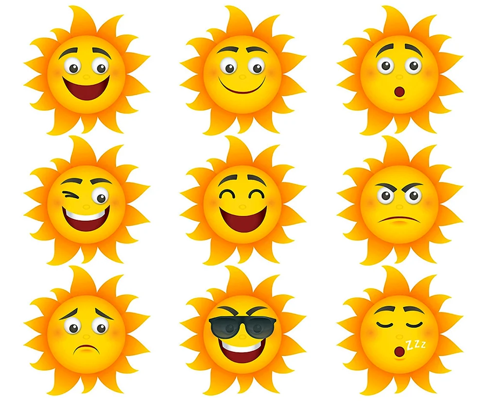 Sonnige Gefühle
