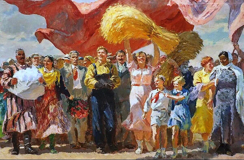 Sozialistischer Realismus Sozialistischer Realismus Künstler der UdSSR