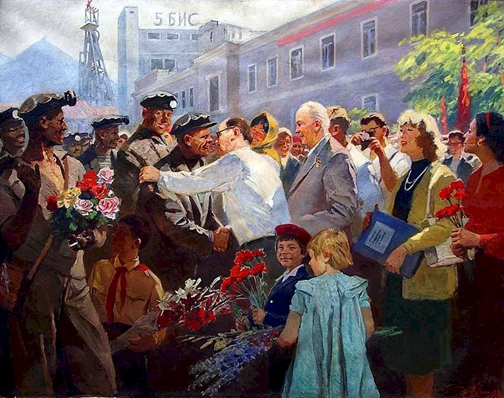 Sozialistischer Realismus Wassili Efanow