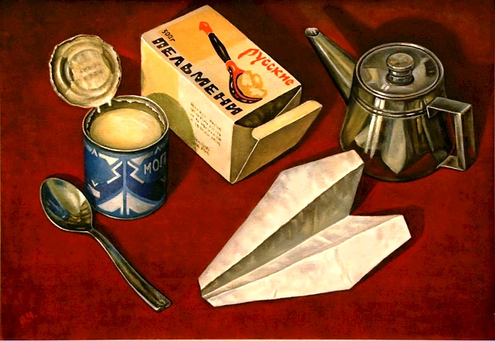 SSR Stilllebenmalerei von Alexander Sennikov