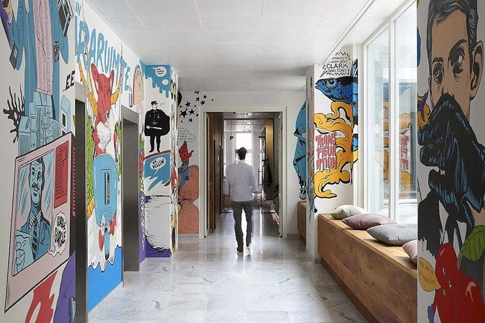 Straßenmalerei Kunst des Künstlers Alexey Shchigalev