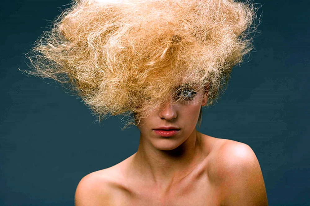Verbranntes Haar