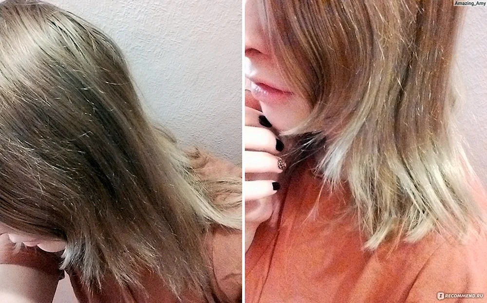 Verbranntes Haar Haare