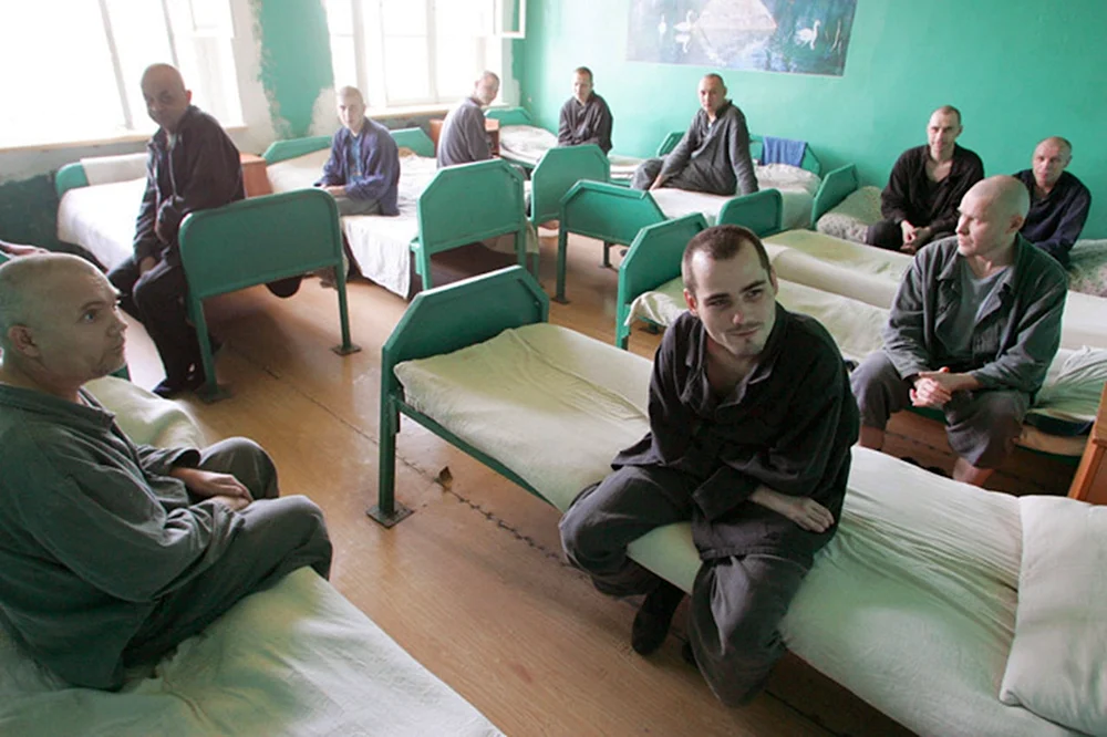 Fotoshooting in einem psychiatrischen Krankenhaus.