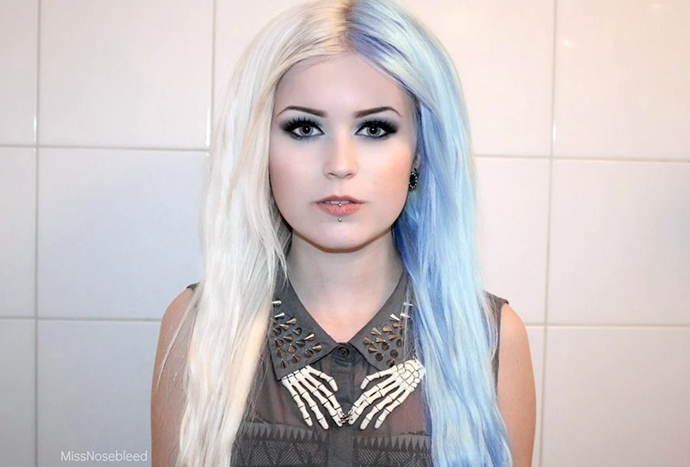 Geteiltes Haar