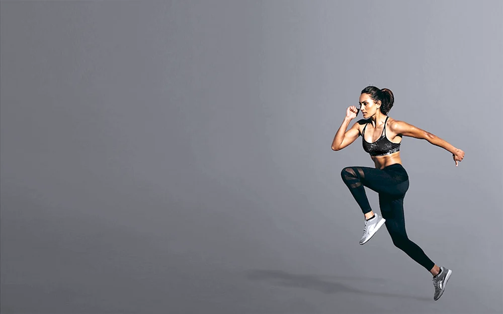 Mädchen und Fitness
