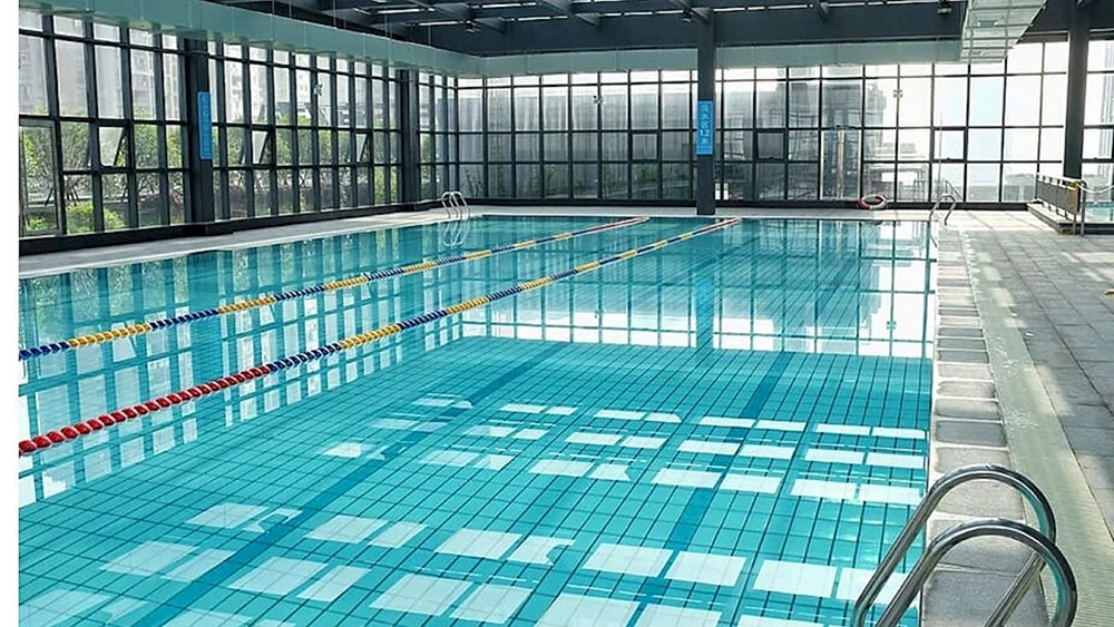 Schwimmen Planschen. Pools