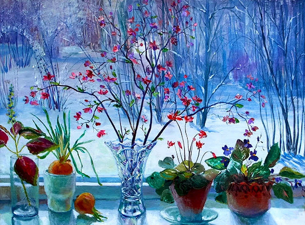 Stanislav Zhukovsky Schneeglöckchen