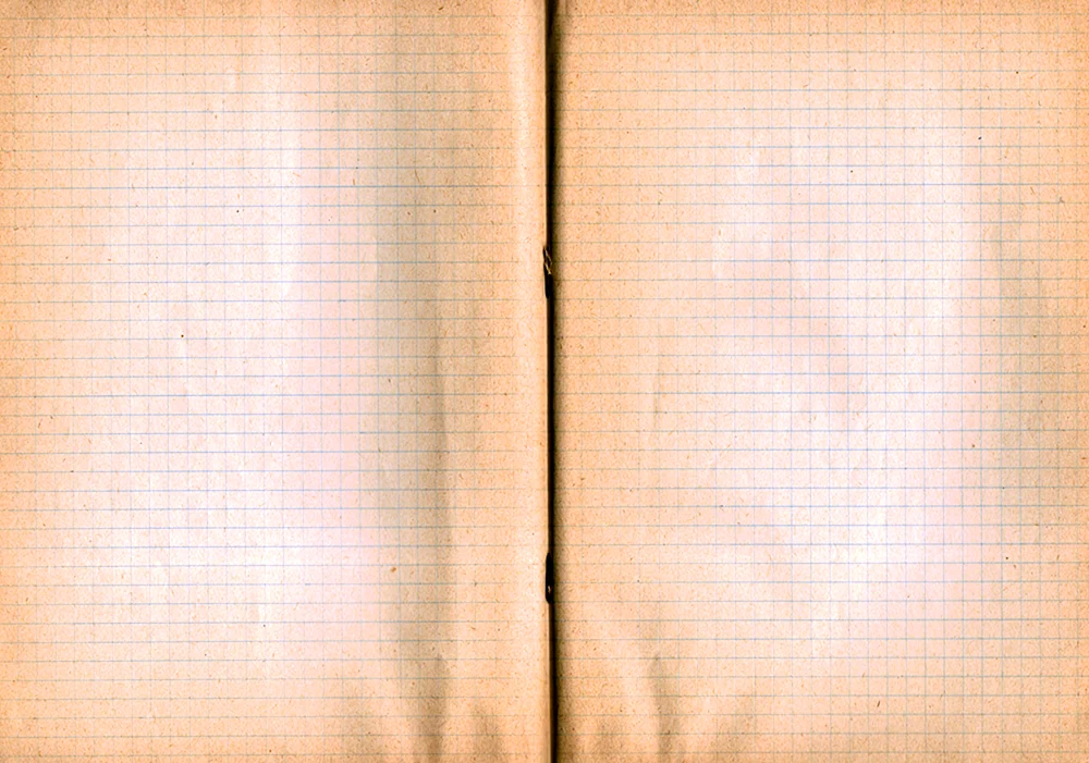 Notizblockblatt Linienblatt