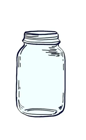 Glasgefäß ausmalen