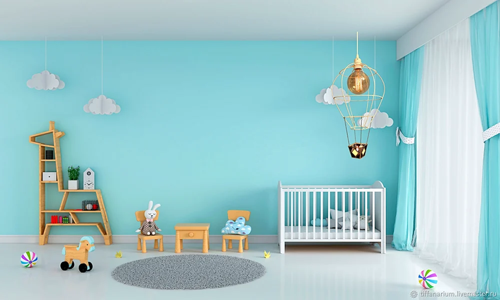 Wände im Kinderzimmer
