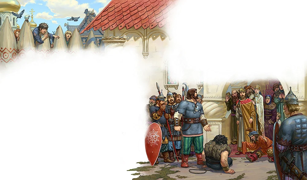 Stepan Gilev Illustrationen von Ilya Muromets