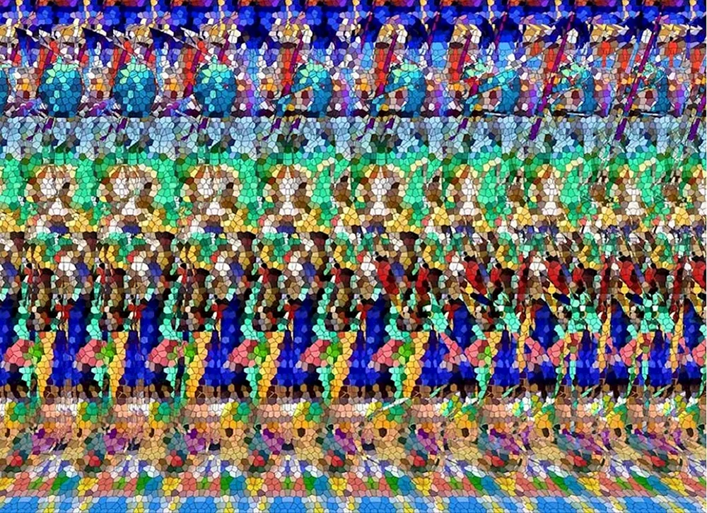 Buddha Stereogramm
