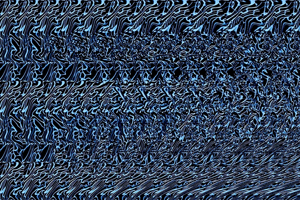 Versteckte 3D-Stereogramme