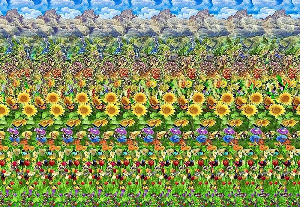 Stereogramme Magic Eye