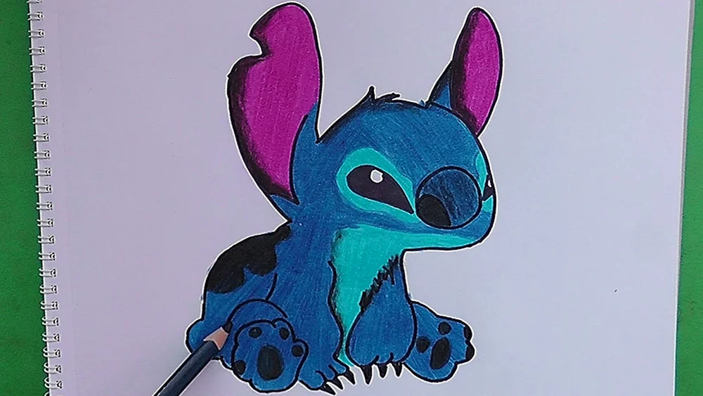 Ein Diamant-Mosaik Stitch