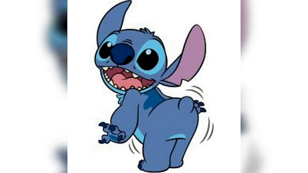 Disney-Figuren Stitch zum Zeichnen